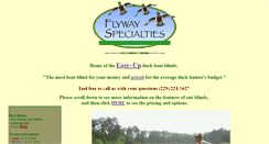 Desktop Screenshot of flywayspecialties.com
